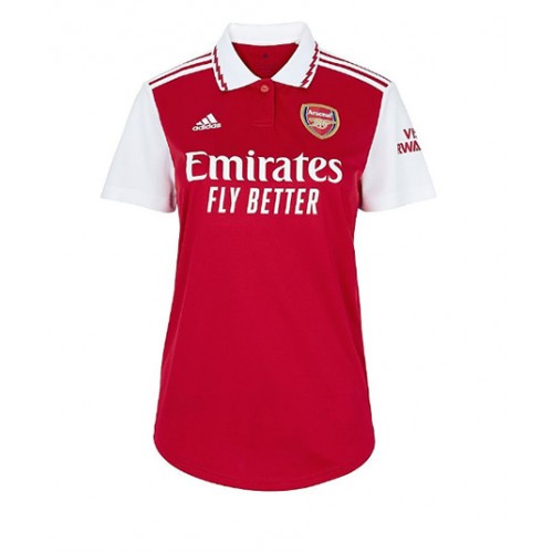 Arsenal Martin Odegaard #8 Hjemmedrakt Kvinner 2022-23 Kortermet Arsenal Martin Odegaard #8 Hjemmedrakt Kvinner 2022-23 Kortermet
